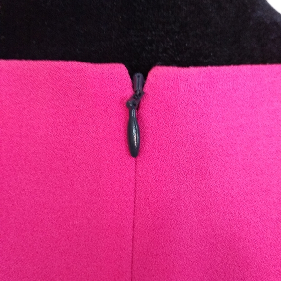 Vince Camuto Navy Colorblock Sleeveless Wide-Leg Jumpsuit Sz 6 Pink Red - Picture 11 of 14